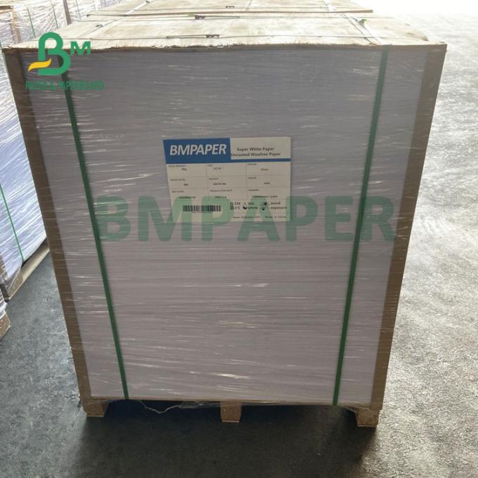 60lb 70lb Uncoated Book Text Offset Paper For Envelope Super Trắng 23 x 36''
