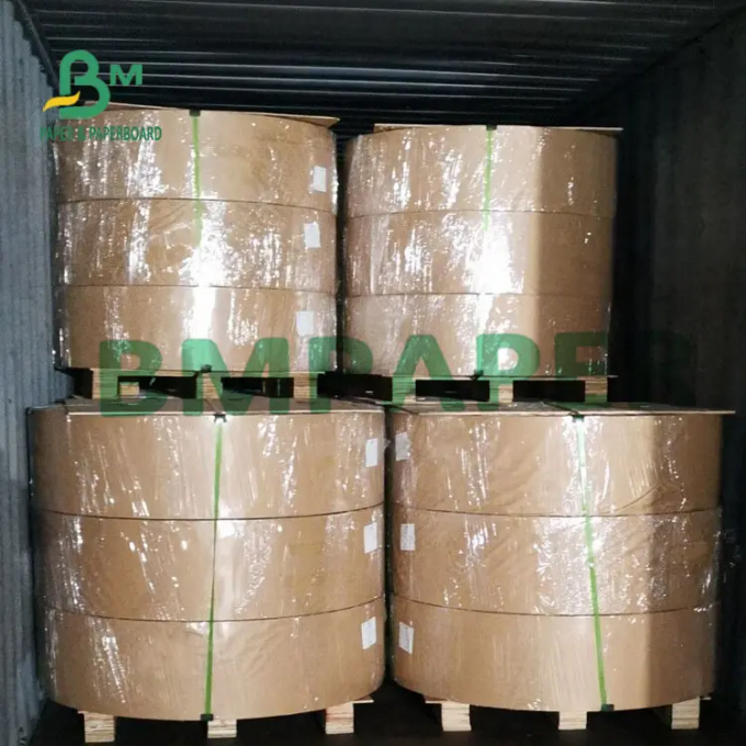 20lb Coated Glossy Two Sides Couche Paper High Trắngness Art Paper For Printing (10)