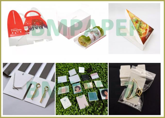 14PT 16PT Bleached Trắng C1S FBB Card Board For Business Card 700 x 1020mm