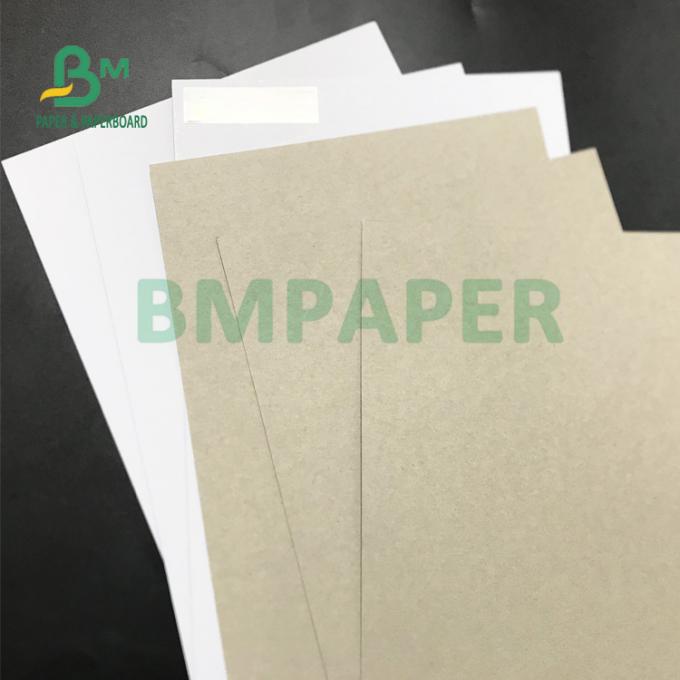 635mm X 914mm Coated Trắng Board With Grey Back Good Printable