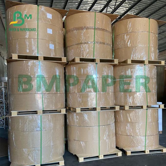 52g Good Ink Absorption Stock Newsprint Wrapping Low Trắngness Jumbo Paper (8)