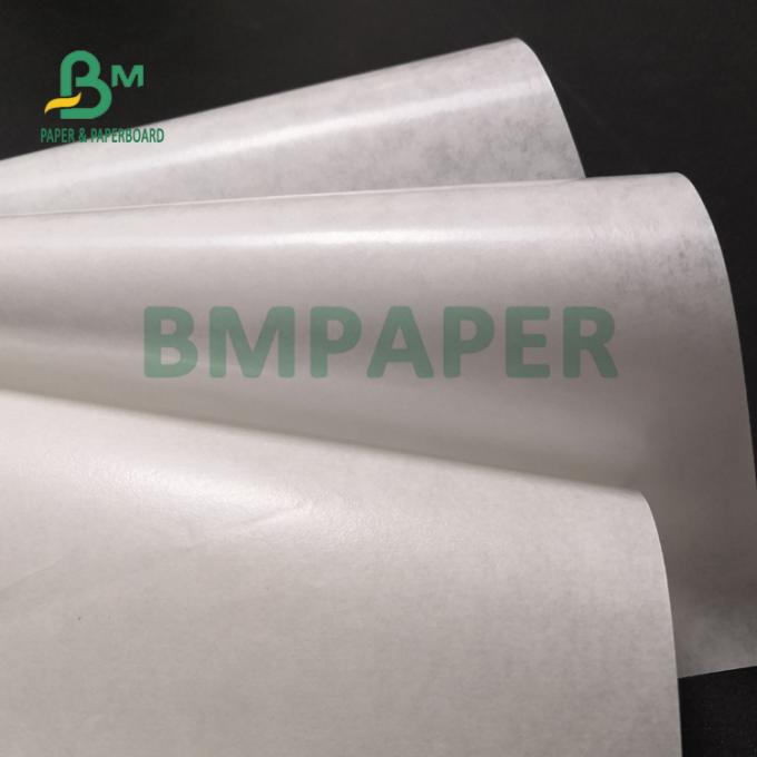 40gsm +10g PE C1S MG Trắng Paper For Fried Food Package Greaseproof 61 x 86cm