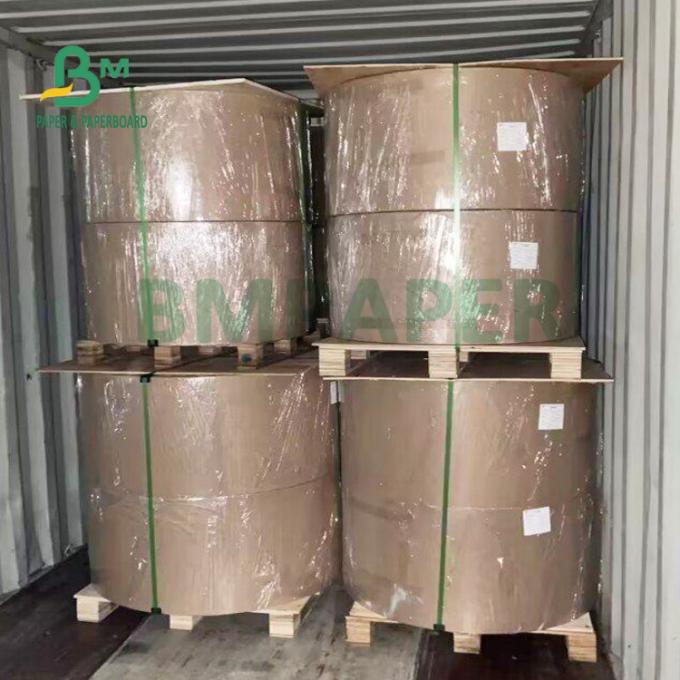 55gsm 58gsm High Trắngness Thermal Paper Rolls For ATM Printing