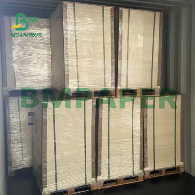 One Side Coated 40g + 15gPE Non - Toxic Trắng Kraft Paper For Food Packing