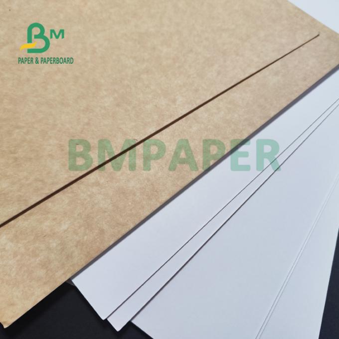 325gsm Uniform Trắng Coated Kraft Back Paper For Packing Bread 70 x 100cm