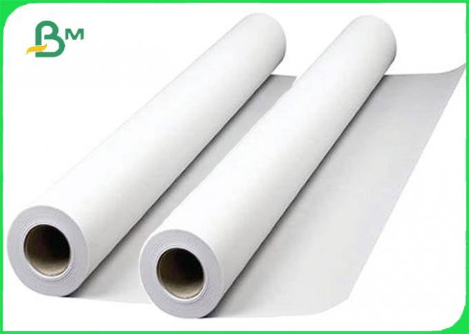 24" x 150' ( 5 pack ) 20lb Uncoated CAD Paper Rolls Bright Trắng Paper