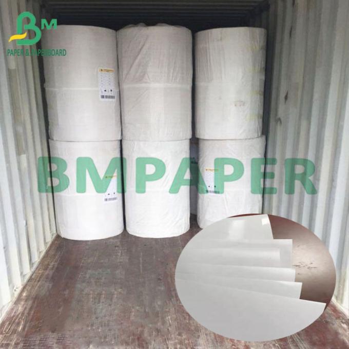 80g + 15g PE Laminated Waterproof Bleached Trắng Woodfree Offset Paper (3)