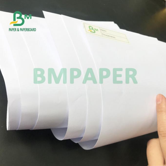140gsm 160gsm Super Trắng Offset Woodfree Paper 635mm X 914mm Good Flatness