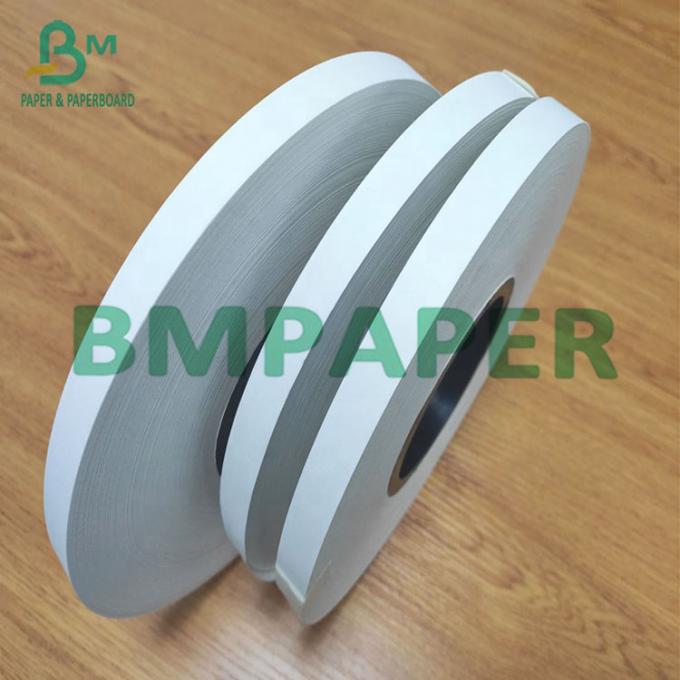 Disposable Printed Trắng Food Grade Paper 13mm Straw Paper Roll For Drinking