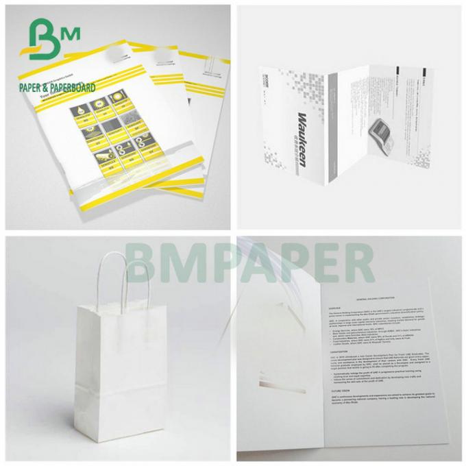 Offset Printing Bright Trắng Virgin Wood Pulp Uncoated Paper Board 14PT 16PT 