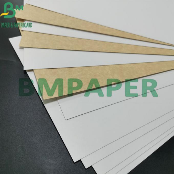 Virgin Pulp 325gsm Food Grade Kraft Paper Trắng Coated with Brown Back