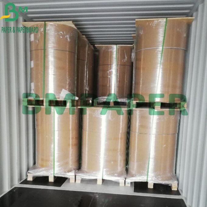 Virgin Pulp 325gsm Food Grade Kraft Paper Trắng Coated with Brown Back