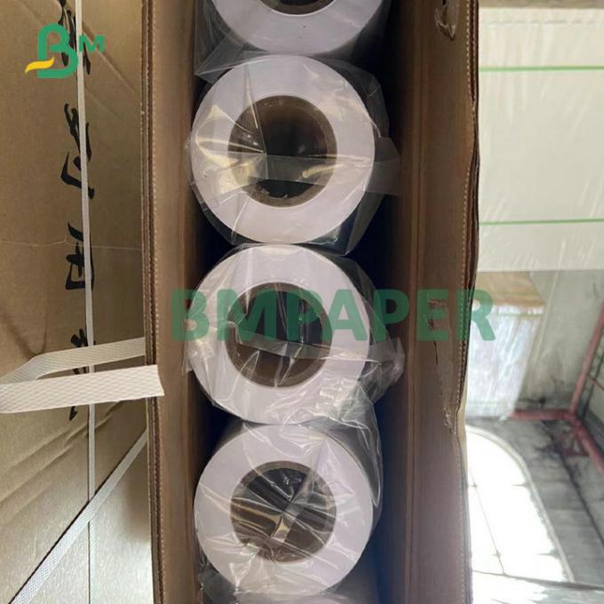 2'' Core Trắng Ink Jet Engineering Paper 20# CAD Bond Roll  24'' x 300ft 