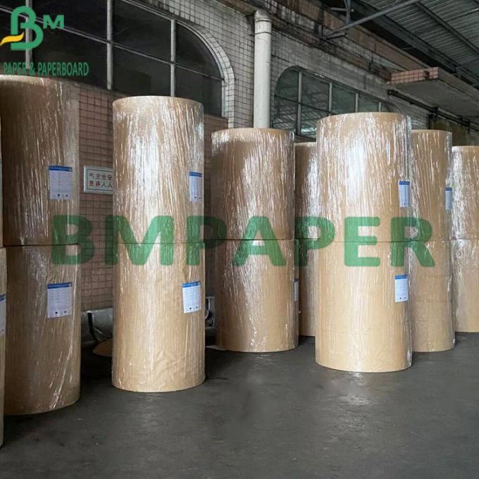 300gsm Food Grade Coated Trắng Kraft Paper With Brown Back For Food Container