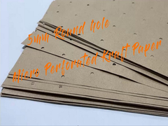 80grs phẳng Micro perforated Kraft giấy trong 60 