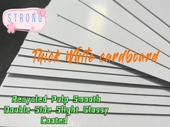 1.5mm dày giấy bảng hai mặt giấy trắng cho khung ảnh