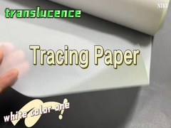 93gsm dễ nhìn thấy thông qua giấy trong suốt tái chế