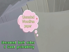 giấy offset không gỗ giấy liên kết giấy in offset trắng