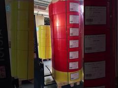 57gsm 60gsm NCR Carbonless Paper Rolls 12inch Rolls, CB White CFB Blue CF Canario