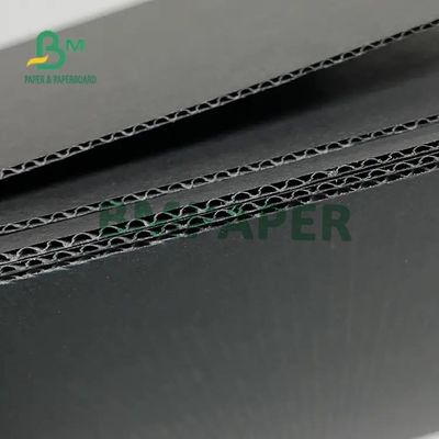 Tấm bìa cứng sóng sáo E màu đen để đóng gói thùng carton 502mm X 693mm