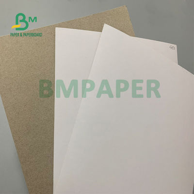 300g 350g Tấm Duplex Phủ Bề Mặt Mịn Clay Tráng Trắng Mặt Sau Màu Xám
