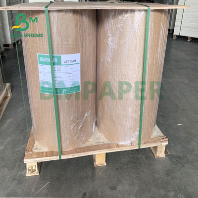 300gsm Giấy bìa Kraft màu nâu an toàn cho thực phẩm Độ bền cao 31'' 35&quot;