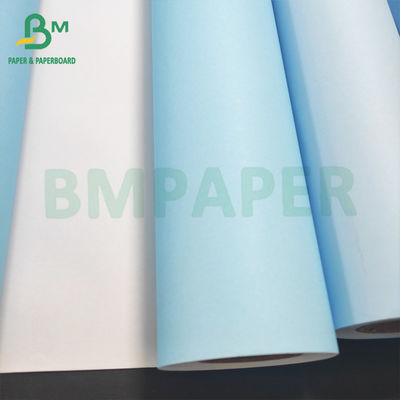 A1/620/80g Laser Digital Blueprint giấy cao cấp một mặt màu xanh kỹ thuật vẽ Inkjet giấy xanh