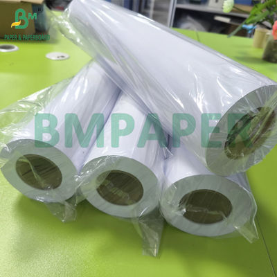 24 X 150 CAD giấy cuộn, 20 lb Bond giấy 2&quot; lõi CAD Inkjet in