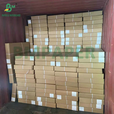 80 gram giấy giấy giấy giấy không phủ bằng giấy dán kỹ thuật màu trắng với lõi 36 inch x 50 yards 2&quot;