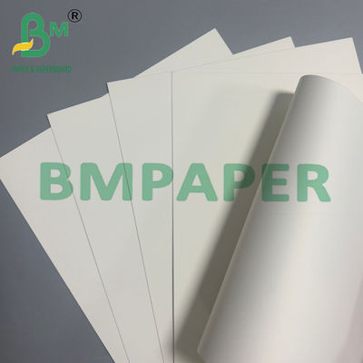 0.4mm Bia Mats giấy hấp thụ không phủ tấm ván màu trắng tự nhiên