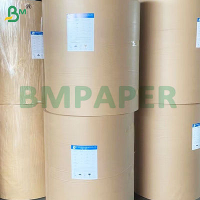 100% gỗ bột cứng cao Kraft giấy cuộn để đóng gói và bảo vệ