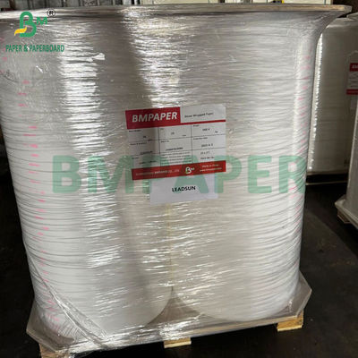 Bột gỗ tự nhiên 28grs Kraft giấy cuộn 29mm 33mm cho gói ống hút