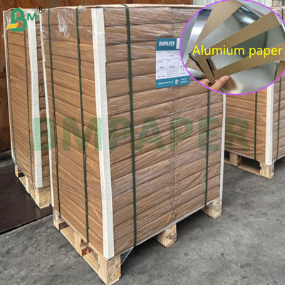 200g 250g Back Kraft Laminated Aluminium Paper To Packaging Dry Goods 70 x 100cm