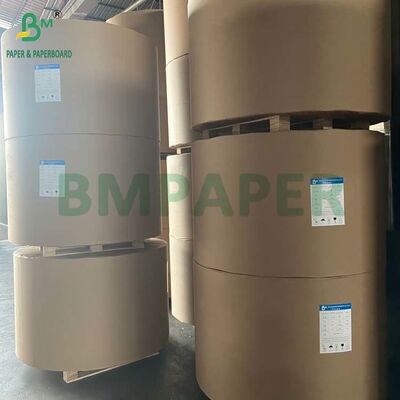 Giấy thủ công màu nâu 36gr 40gr Jumbo Roll Anti Rust