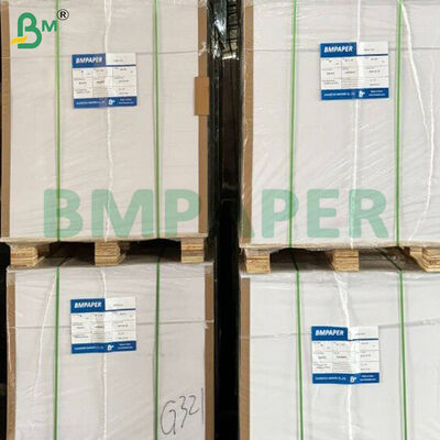 350gm Một mặt được phủ và giấy dán trắng sáng cho bao bì
