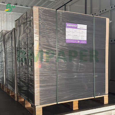 280g 300g Virgin Wood Glossy Black Cardboard cho tự làm