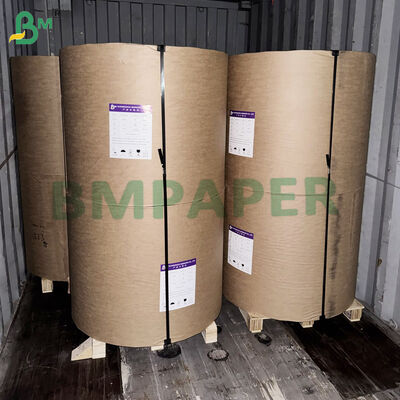 Giấy bọc hình nón kem trắng loại thực phẩm giấy cơ sở cho tay áo / bao bì hình nón