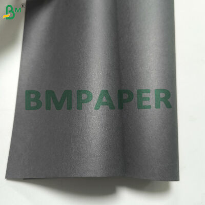 Xếp hạng thực phẩm 80g 90g Bảng giấy Kraft đen Bảng giấy bột Virgin FDA phù hợp Bảng giấy bọc tái chế