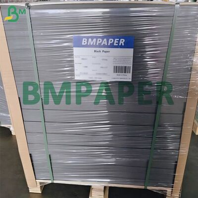 80gsm 90gsm Cấp thực phẩm Giấy Kraft nguyên chất màu đen Giấy cắt Giấy gói thực phẩm Giấy chứng khoán Kraft