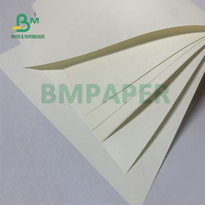 Giấy không tráng phủ gỗ không bột giấy cao 50g 60g Bề mặt nhẵn Màu ngà