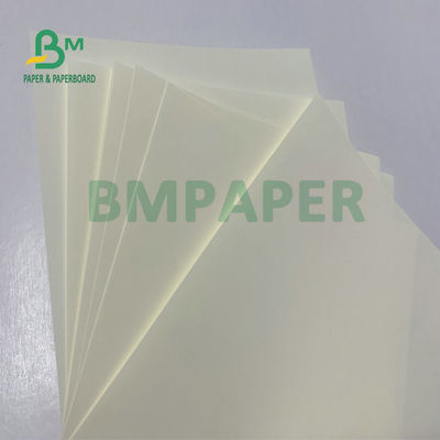 Giấy không tráng phủ gỗ không bột giấy cao 50g 60g Bề mặt nhẵn Màu ngà
