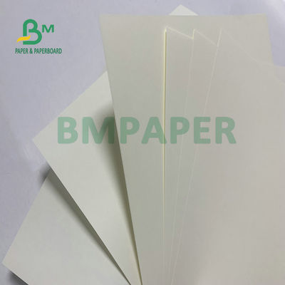 Giấy không tráng phủ gỗ không bột giấy cao 50g 60g Bề mặt nhẵn Màu ngà