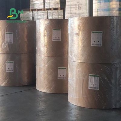 60G 70G 80G 90G Tờ giấy in offset màu trắng trơn không tráng phủ 24 * 38&quot;