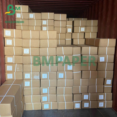 24" x 50 Yards 20LB Giấy in phun không tráng phủ Cuộn giấy CAD Plotter