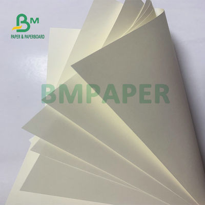 Giấy không gỗ không tráng màu vàng 60g 70g để in offset