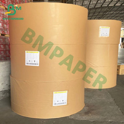 A0 Khổ A1 Cuộn giấy trái phiếu màu trắng 200gsm In offset không tráng cho nhãn sách