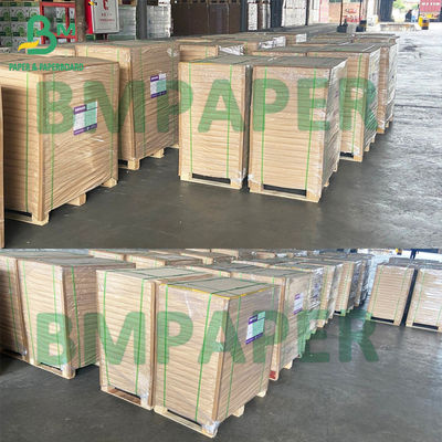 Matt Trắng Woodfree Bảng giấy không tráng phủ cho tài liệu quảng cáo thẻ áp phích