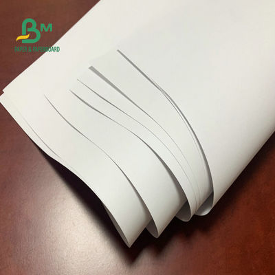 Bề mặt nhẵn mịn Giấy cuộn trái phiếu màu trắng Độ sáng bù đắp không tráng 60g 80g cho Notepad
