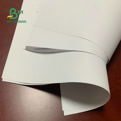 Bề mặt nhẵn mịn Giấy cuộn trái phiếu màu trắng Độ sáng bù đắp không tráng 60g 80g cho Notepad