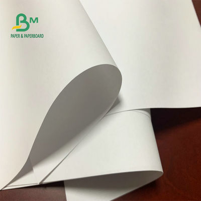 Bề mặt nhẵn mịn Giấy cuộn trái phiếu màu trắng Độ sáng bù đắp không tráng 60g 80g cho Notepad